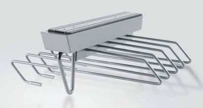 FIRMAX Вешало для брюк, потолочное крепление, 364х425х145 (ШхГхВ), серый Изображение