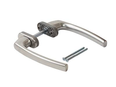 Гарнитур для раздвижной конструкции Internika, серебро комплект 2 упаковки Изображение 4