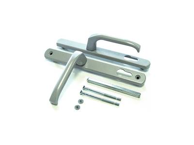 Гарнитур нажимной Elementis DENIZ подпружиненный 28/92 Серебристый RAL9006 Изображение