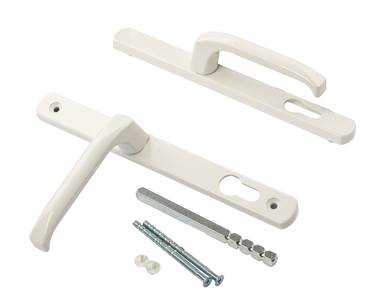 Гарнитур нажимной подпружиненный DENIZ, 25/92 Белый RAL9016 Изображение