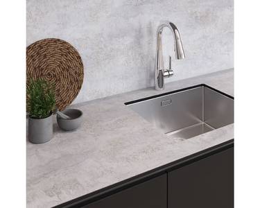 HPL-компакт 0631/S Цемент светлый 3000х600х12//THPL-PFP-00-DS1-1 Изображение 3