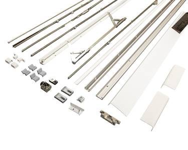 Комплект №2 TSS-130, ШСФ 600- 900, ВСФ 1900-2400, белый (RAL9016) Изображение 3