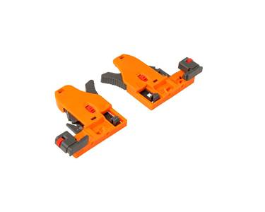 Комплект (2 части) Фиксаторов для направляющих скрытого монтажа Firmax 3D Control Изображение 3