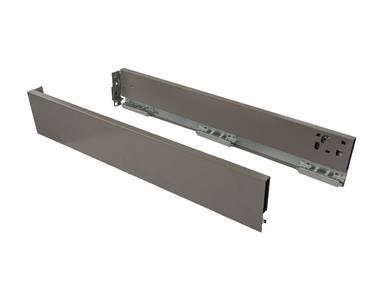 Комплект боковин Firmax высотой 89 мм длина 450 мм (левая, правая) для ящика Slimline, кашемир Изображение