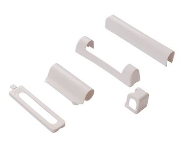 Комплект декоративных накладок Масо для ПВХ, белый Изображение