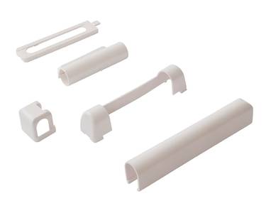 Комплект декоративных накладок Масо для ПВХ, белый Изображение 3