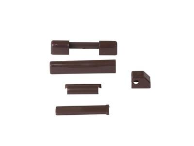 Комплект декоративных накладок для фурнитуры, темно-коричневый, Internika Изображение