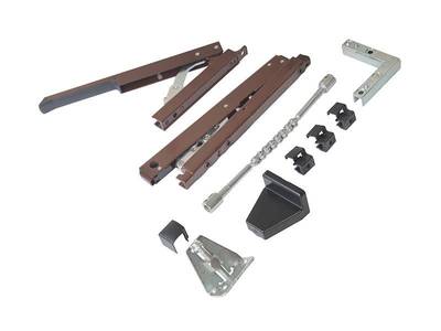 Комплект фрамужный VENTUS, коричневый RAL8017 Изображение 2