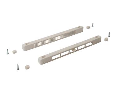 Комплект: клапан вентиляционный SM Tip Vent MINI + козырек наружный TIP, 4-20 m3/ч, белый RAL9016 Изображение 3