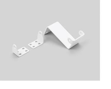 Комплект креплений для монтажа приводов PRO Синхро (нижнеподвесное, внутрь), белый Изображение 2