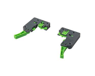 Комплект направляющих Soft-Close скрытого монтажа Firmax Smartline, L=500мм, полного выдвижения, для ЛДСП 16 мм с доводчиком, (2 направляющие + 2 крепления) Изображение 4