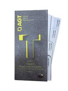 Комплект образцов декоров пленок AGT, коллекция 2025 Изображение