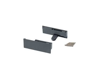 Комплект внутренних креплений Firmax высота 84мм (Держатели передней панели, заглушки) для ящика Smartline, антрацит Изображение
