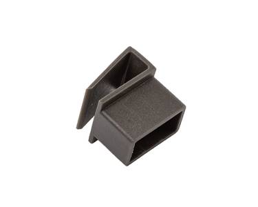 Коннектор для разделительного рейлинга Alphalux Crystal для стеклянных боковин, антрацит Изображение 2