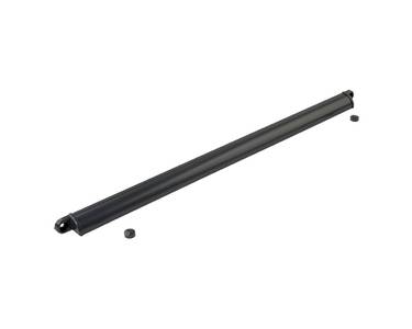 Козырек наружный SM 1000 4000, RAL7016 (4 заглушки в комплекте: 2 боковые (правая и левая), 2 для отверстий под саморезы.) Изображение