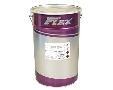 Лак-база акриловая FLEX F25.25.0000 бесцветная полуматовая, н.у.20кг Изображение