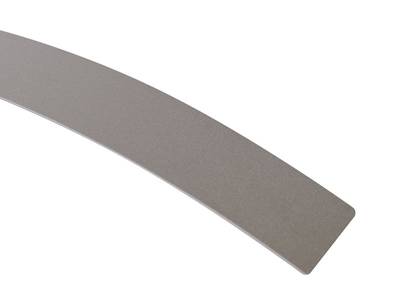 Кромка ALPHA-TAPE Metallica базальт Metaldeco 23х1 мм,  в защитн. пленке, ABS Изображение 3