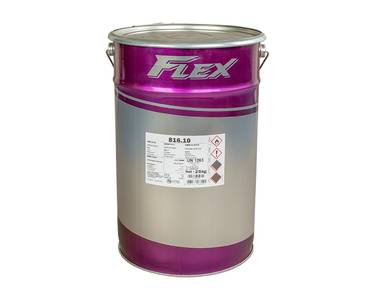 Лак акриловый FLEX 816.10 белый матовый, н.у.25кг Изображение