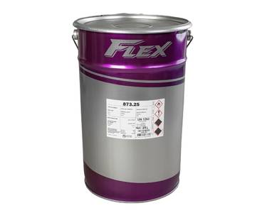 Лак акриловый FLEX 873.25 полуматовый, н.у.25л Изображение