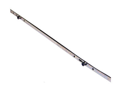 Замок многозапорный Maxbar №856 16/35/92/8мм, c 4 роликовыми цапфами, серебро Изображение 2