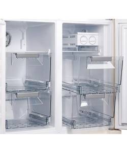 NMFV 18591 C Холодильник отдельностоящий многокамерный без ручек, кремовый Изображение 4