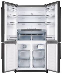 NMFV 18591 DX Холодильник отдельностоящий многокамерный, черный Изображение 2