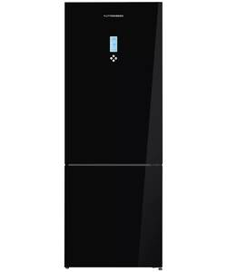 NRV 192 BG Отдельностоящий двухкамерный холодильник, габариты (ВхШxГ): 1920х700х720 мм, цвет: черный Изображение