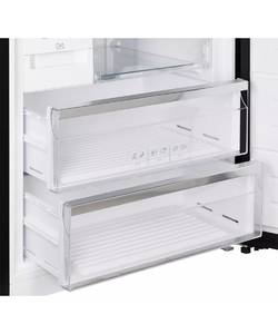 NRV 192 BG Отдельностоящий двухкамерный холодильник, габариты (ВхШxГ): 1920х700х720 мм, цвет: черный Изображение 5