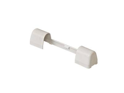 Накладка декоративная верхней петли на раме, S, белая, Siegenia Изображение