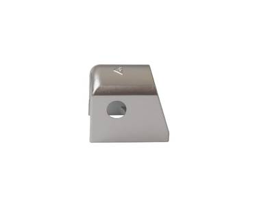 Накладка декор. P серебро R01.1 нижняя рамная малая NX Изображение 2