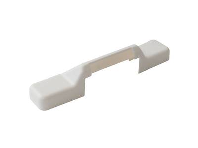 Накладка декоративная средний прижим на раме белая Изображение 4