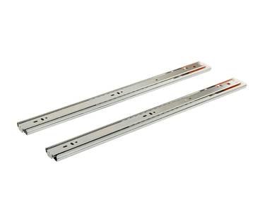 Направляющие шариковые Firmax Push-open полного выдвижения, H=45 мм, L=450 мм Изображение 3