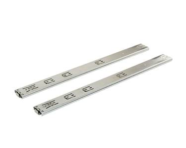 Направляющие шариковые Firmax Push-open полного выдвижения, H=45 мм, L=450 мм Изображение 4