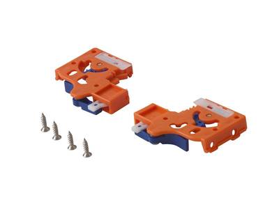 Направляющие Firmax L=270мм, д/ДСП 16мм с доводчиком, (2 напр.+2 крепл) Изображение 2