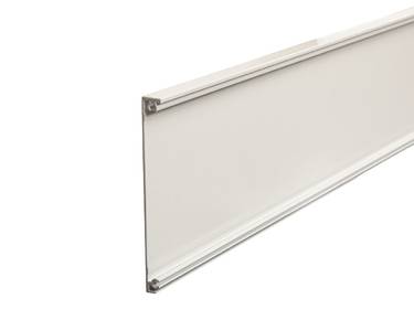 Панель передняя ALPHALUX для внутреннего металлического ящика CRYSTAL, высота Low/High, длина 1200мм, белая Изображение