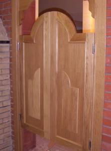 Петля барная 150 мм. для деревянных дверей до 63 кг., никель Изображение 2