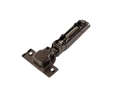 Петля для накладных дверей Alphalux Titan Clip-On, Soft-Close, угол открывания 100°, 48мм, чашка 35 мм, титан Изображение 2