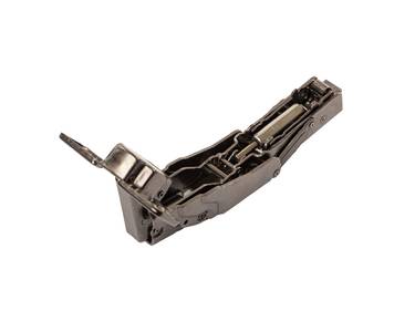 Петля для накладных дверей Alphalux Titan Clip-On, Soft-Close, угол открывания 155°, 48мм, чашка 35 мм, титан Изображение 2