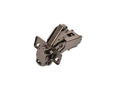 Петля для накладных дверей Alphalux Titan Clip-On, Soft-Close, угол открывания 155°, 48мм, чашка 35 мм, титан Изображение 4