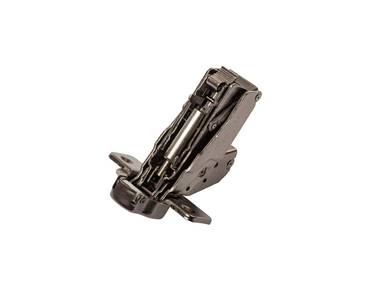 Петля для накладных дверей Alphalux Titan Clip-On, Soft-Close, угол открывания 155°, 48мм, чашка 35 мм, титан Изображение 5