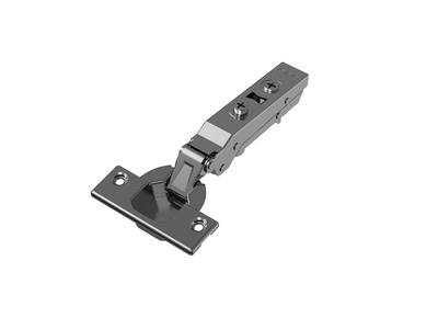 Петля для накладных дверей Alphalux Titan Clip-On, без пружины, угол открывания 100°, 48мм, чашка 35 мм, титан Изображение