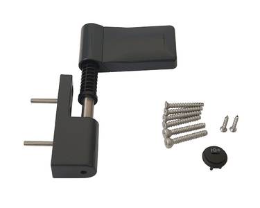 Петля дверная ELEMENTIS серия IQ-Plus 16-19 мм, Антрацит RAL7016 Изображение 2