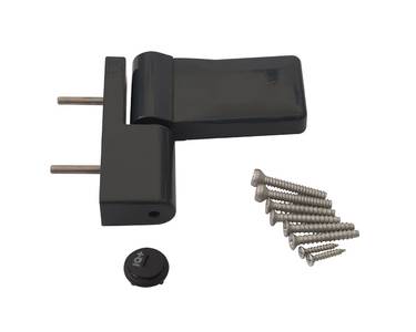 Петля дверная ELEMENTIS серия IQ-Plus 16-19 мм, Антрацит RAL7016 Изображение 5
