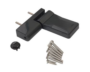 Петля дверная ELEMENTIS серия IQ-Plus 16-19 мм, Антрацит RAL7016 Изображение 4
