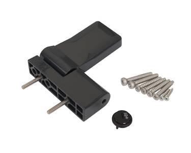 Петля дверная ELEMENTIS серия IQ-Plus 19-22 мм, Антрацит RAL7016 Изображение 2