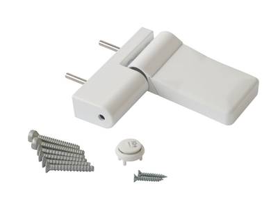 Петля дверная Elementis серия IQ-Plus, белая 16-19 мм Изображение 2