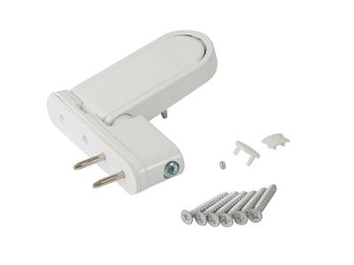 Петля дверная Elementis 16,5-19/108-48, белая Изображение 4