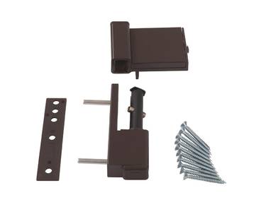 Петля дверная Elementis Compact, на 80кг., коричневый Изображение 2