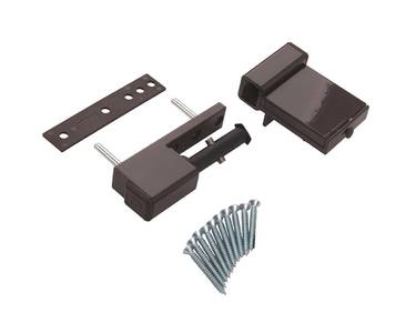 Петля дверная Elementis Compact, на 80кг., коричневый Изображение 3