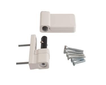 Петля дверная Elementis K-S (15-20 мм), на 100кг., Белый, RAL9016 Изображение 3